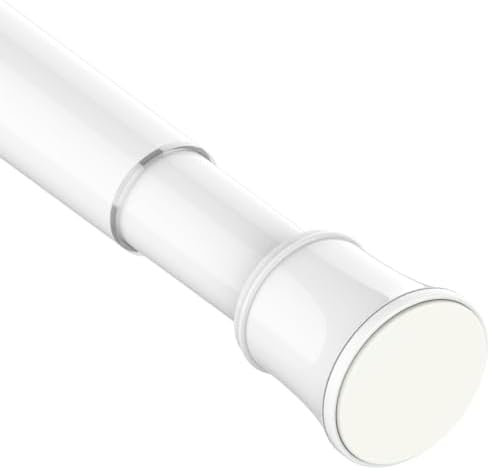 Klemmende Vorhangstange von – Verstellbare Teleskopstange ohne Bohren, ideal für Gardinen, Trennwände und Balkone 65-85