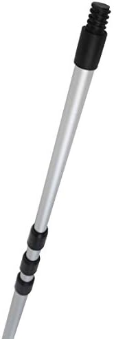 Pullach Hof Teleskopstange 4 Meter Aluminium mit Gewindekopf für vielseitige Anwendungen
