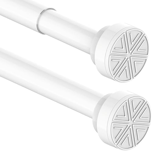 Gardinenstange ohne Bohren von - Verstellbare Teleskopstange für Dusche und Fenster, 62-85CM