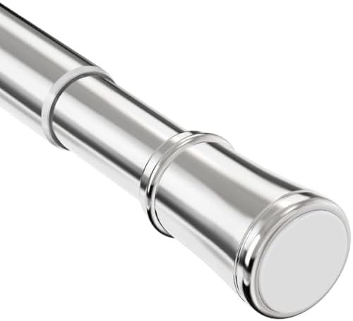 Klemmende Vorhangstange von – Verstellbare Teleskopstange ohne Bohren, ideal für Gardinen, Trennwände und Balkone 65-85