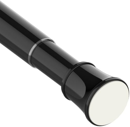 Klemmende Vorhangstange von – Verstellbare Teleskopstange ohne Bohren, ideal für Gardinen, Trennwände und Balkone 65-85