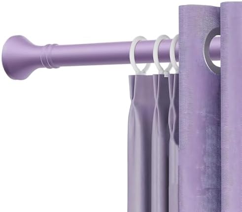 Teleskopstangen von , ausziehbar 40-500 cm, ideal für Wohnmobil, Balkon & Bad, ohne Bohren, Weiß