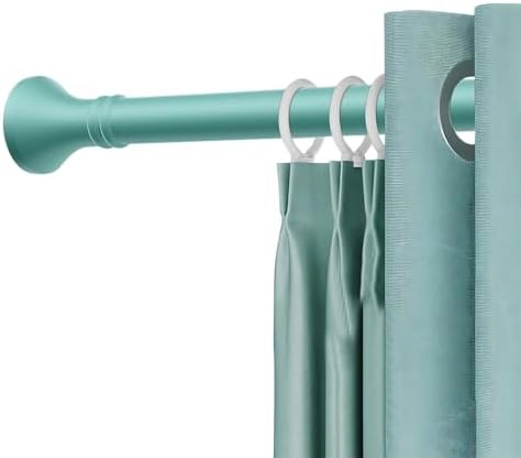 Teleskopstangen von , ausziehbar 40-500 cm, ideal für Wohnmobil, Balkon & Bad, ohne Bohren, Weiß