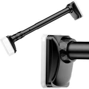 Gardinenstange ohne Bohren für Gartenpavillon – Verstellbare, kippfeste Teleskopstange 40-500cm, robust und praktisch fü