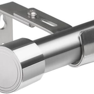 Ausziehbare Vorhangstange von – Verstellbare Gardinenstange für Schlafzimmer, Wohnzimmer, Küche (72-155CM Φ25mm)