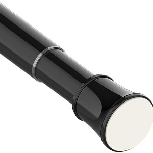 Verstellbare Gardinenstange von - Bohrenfrei, Teleskopstange für Balkon & Trennwand, 65-85 cm, belastbar!