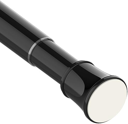 Klemmende Vorhangstange von – Verstellbare Teleskopstange ohne Bohren, ideal für Gardinen, Trennwände und Balkone 65-85