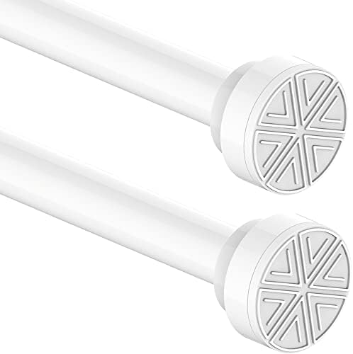 Gardinenstange ohne Bohren von - Verstellbare Teleskopstange für Dusche und Fenster, 62-85CM