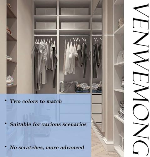 Edelstahl Duschstange ohne Bohren – Einstellbare Teleskopstange für Badezimmer & Balkon, 72-145cm, Schwarz