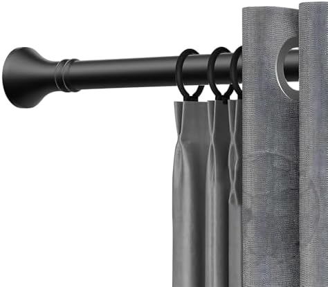 Teleskopstangen von , ausziehbar 40-500 cm, ideal für Wohnmobil, Balkon & Bad, ohne Bohren, Weiß