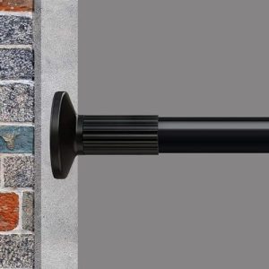 Multifunktionale Gardinenstange von – Teleskopstange 115-465cm, ohne Bohren, ideal für Vorhangsysteme und Balkone in el
