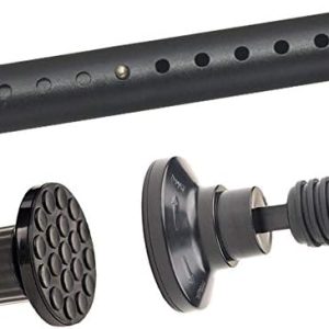 Teleskopstange Schwarz 328-377 cm – No-Drill Vorhangstange für Badezimmer, Schlafzimmer & große Fenster