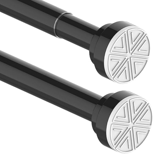 Gardinenstange ohne Bohren von - Verstellbare Teleskopstange für Dusche und Fenster, 62-85CM