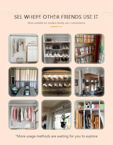 Teleskopstange Schwarz 328-377 cm – No-Drill Vorhangstange für Badezimmer, Schlafzimmer & große Fenster