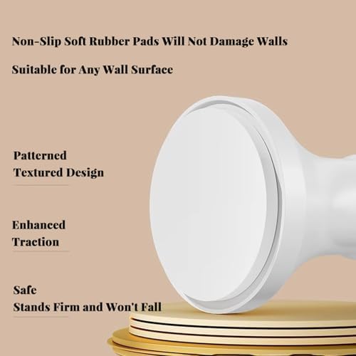 Teleskopstangen von , ausziehbar 40-500 cm, ideal für Wohnmobil, Balkon & Bad, ohne Bohren, Weiß