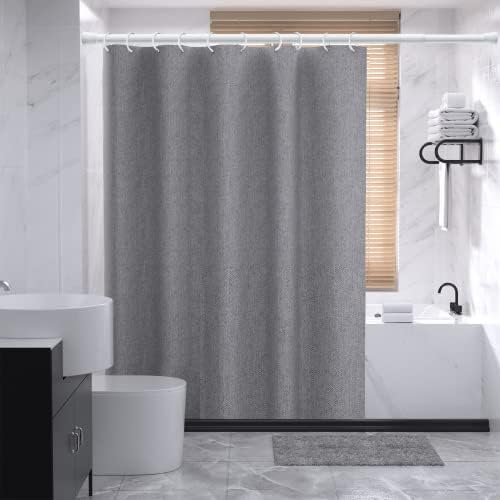 Edelstahl Duschstange ohne Bohren – Einstellbare Teleskopstange für Badezimmer & Balkon, 72-145cm, Schwarz