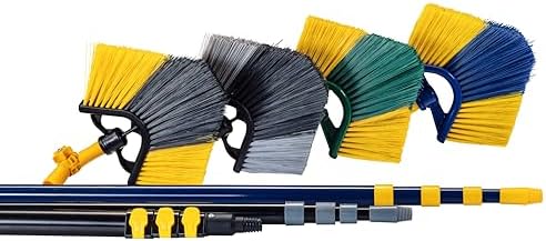 Neustanlo | Teleskopstange FastExtend 4 m | Mit Schnellspannsystem & ergonomischen Griffen | Optimal für Reinigungsarbei