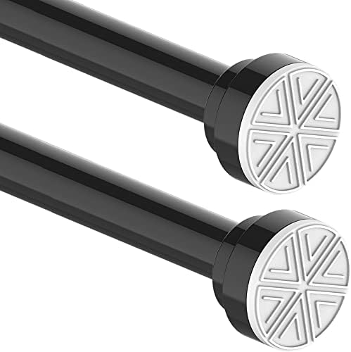 Gardinenstange ohne Bohren von - Verstellbare Teleskopstange für Dusche und Fenster, 62-85CM