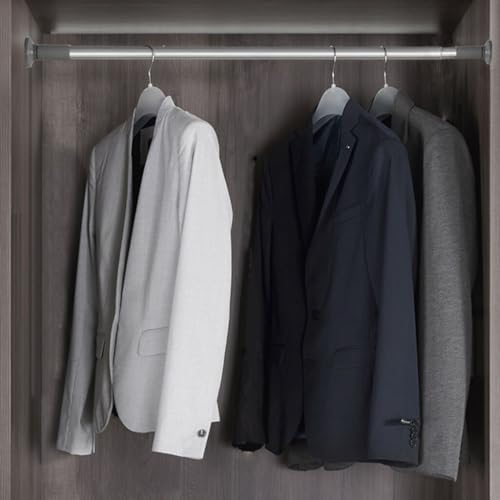 Teleskopstange Schwarz 328-377 cm – No-Drill Vorhangstange für Badezimmer, Schlafzimmer & große Fenster