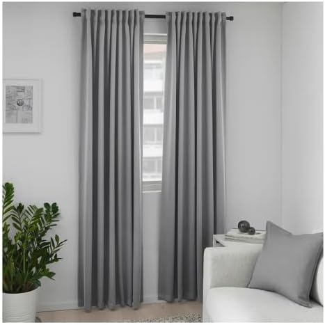 Ausziehbare Vorhangstange von – Verstellbare Gardinenstange für Schlafzimmer, Wohnzimmer, Küche (72-155CM Φ25mm)