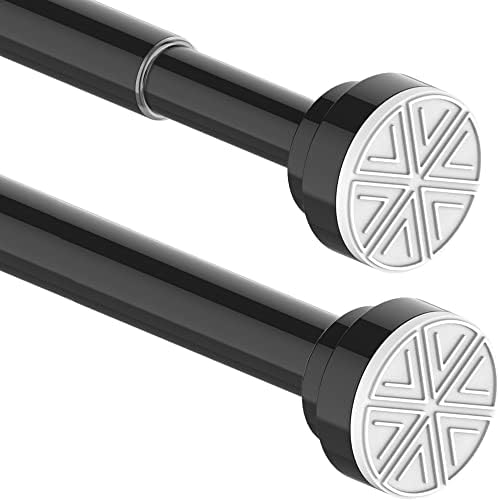 Gardinenstange ohne Bohren von - Verstellbare Teleskopstange für Dusche und Fenster, 62-85CM