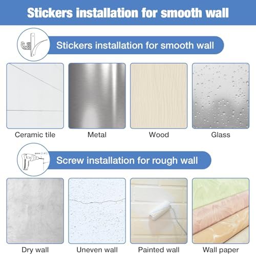 Gardinenstange ohne Bohren von – Ausziehbare Vorhangstange 76-228 cm in Schwarz Matt für einfache Montage und stilvolle